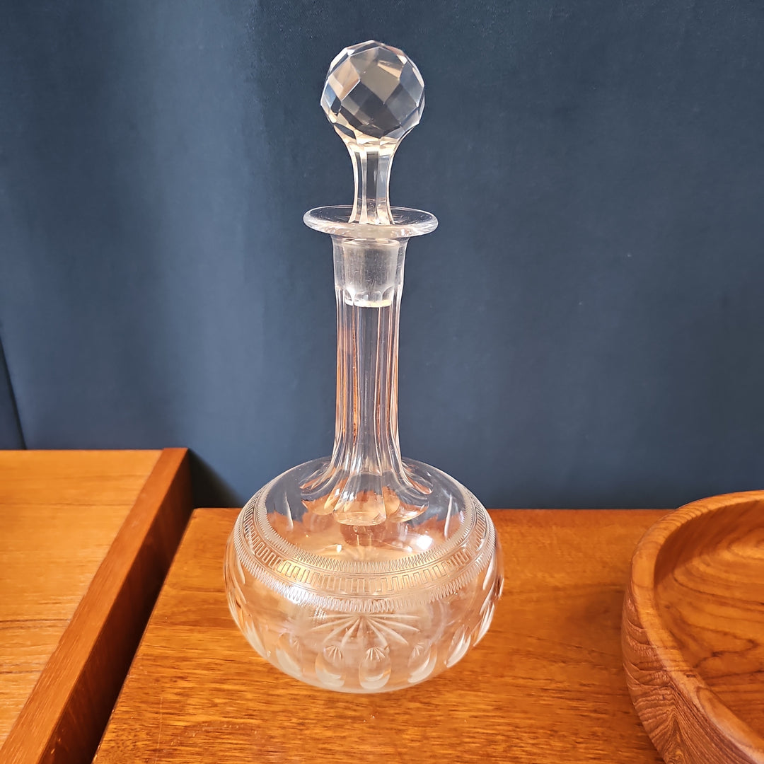 Crystal Decanter w/ Stopper