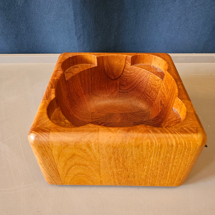 Teak Catchall Bowl Digsmed for Nissen Denmark