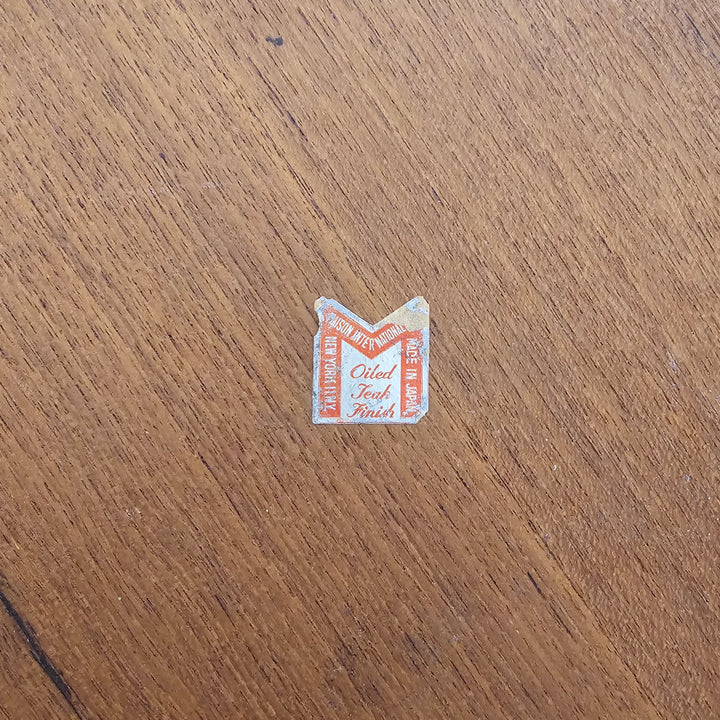 Round Japanese Teak Tray