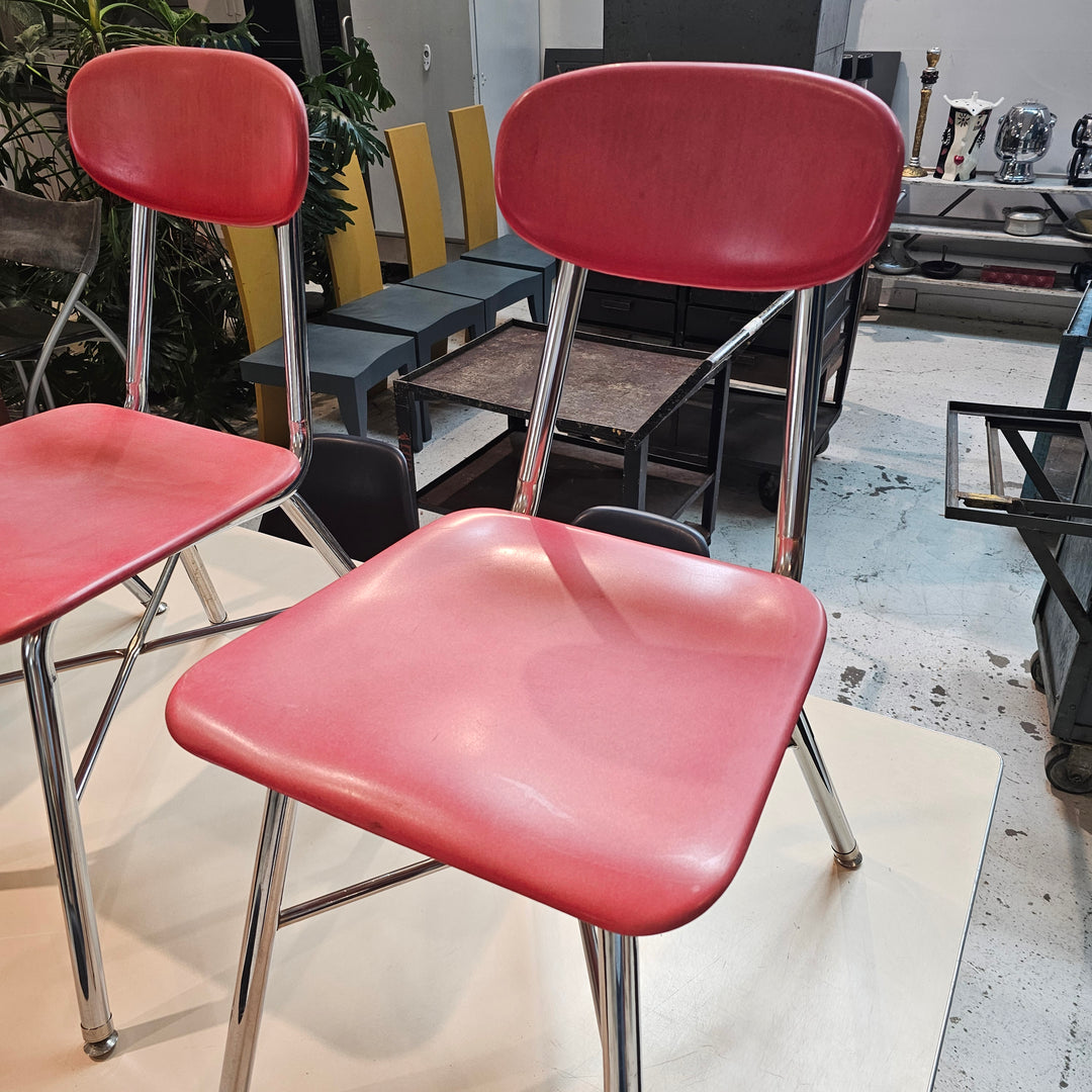 Salmon Colored School Chair