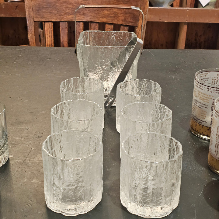 7pc Hoya Japan Ice Bark Cocktail Set