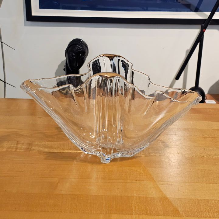 Steuben Grotesque Clear Glass Bowl #7535