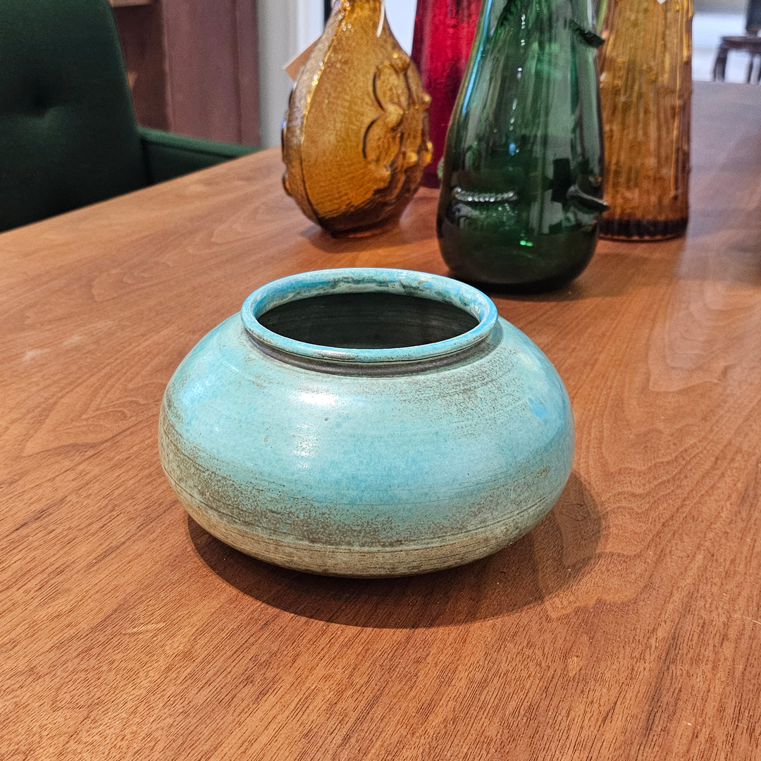 Turquoise Pottery Vase