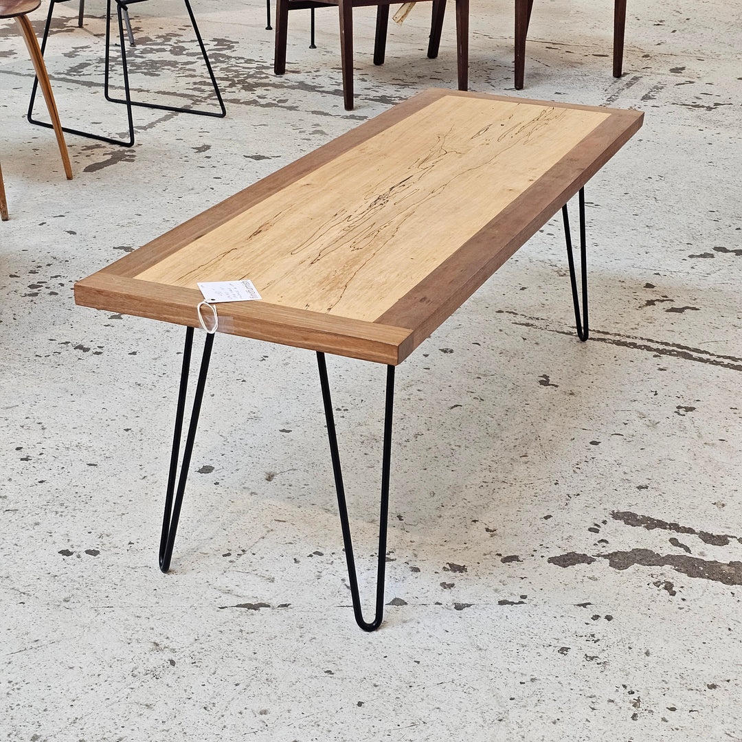 Handmade Spalted Maple Top Coffee Table