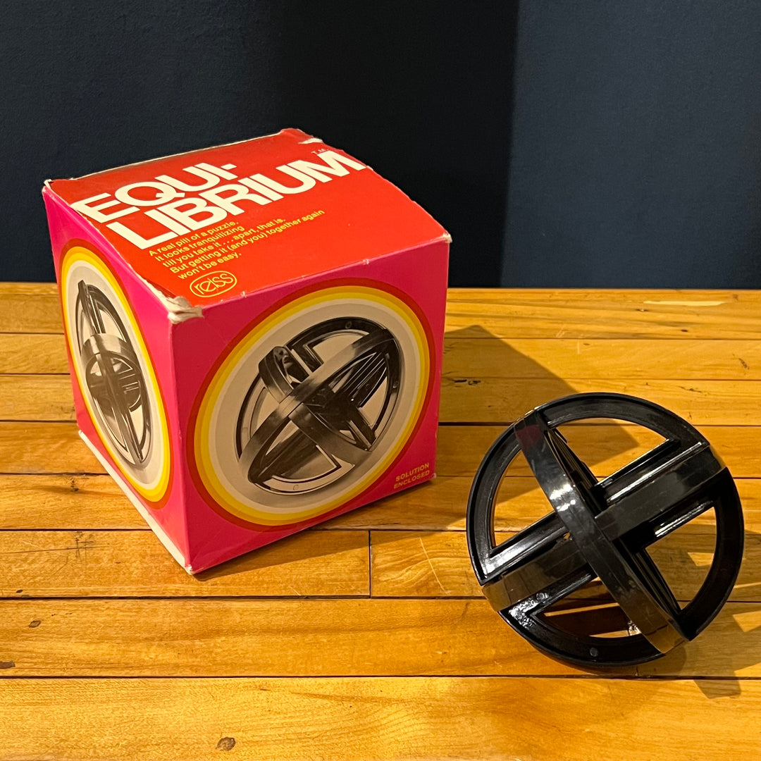 1970s Equilibrium Puzzle Game in OG Box