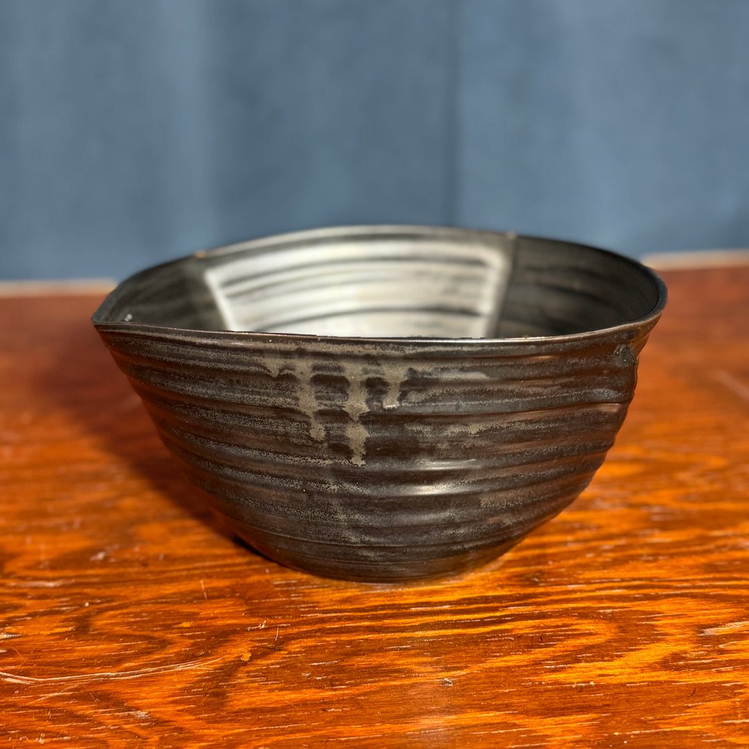 Monica Rudquist Black Serving Bowl