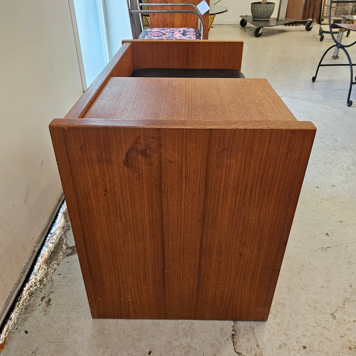 MCM Teak Telephone Table Bench