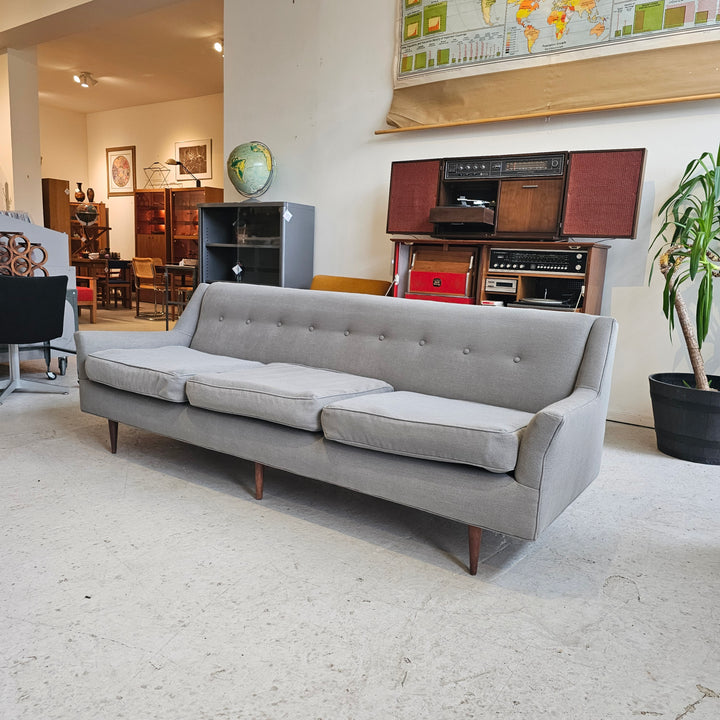 Gray MCM Flexsteel Sofa