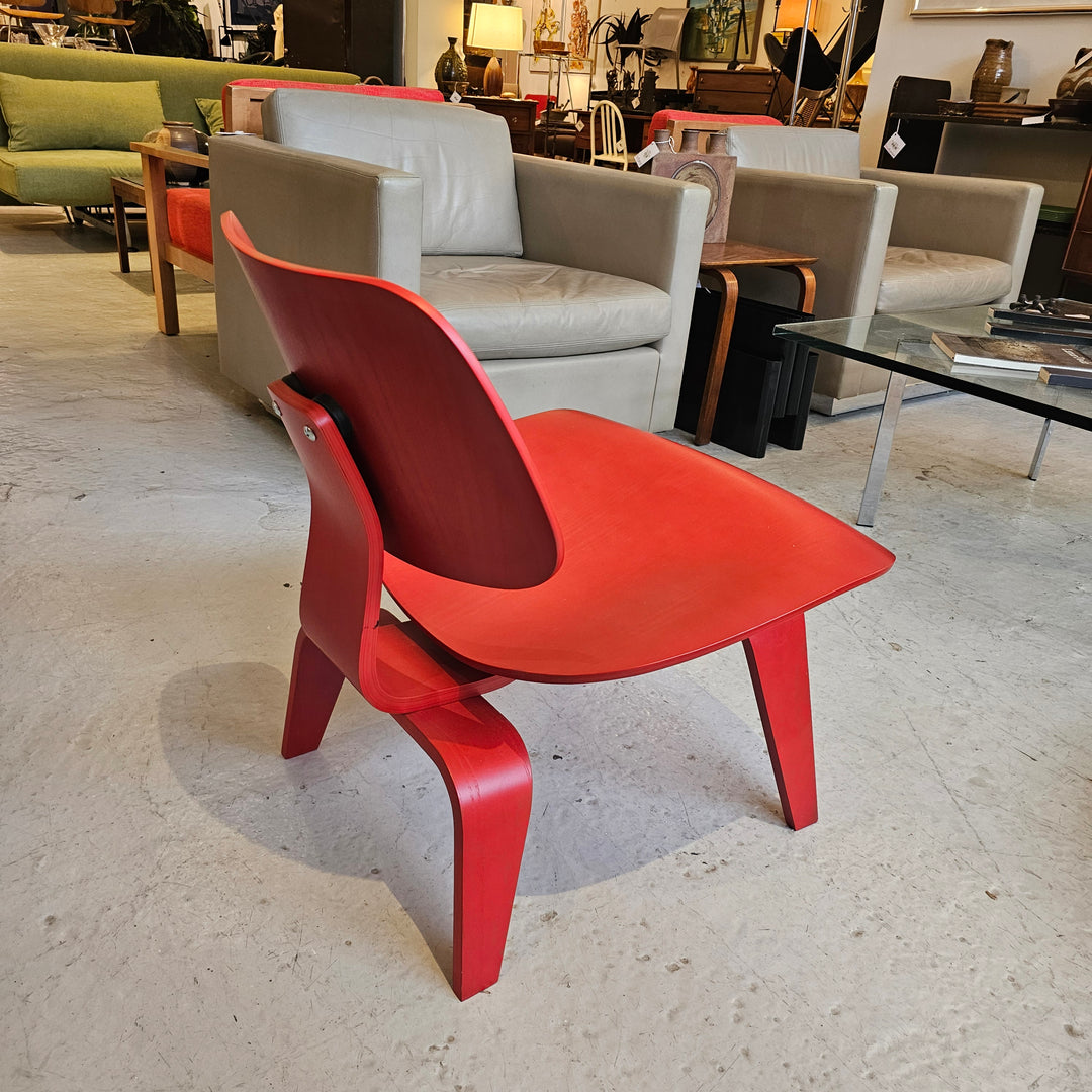 Red Eames LCW Chair
